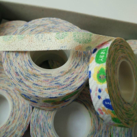 古筝胶布演奏型保护手指气孔透气胶布演奏用古筝胶布/琵琶胶带|10卷5米棉卡通好气孔