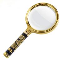 放大镜高清镜老人看报阅读眼镜高清看书|金龙柄60mm放大镜