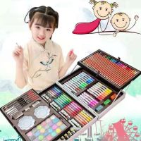 水彩笔绘画套装礼盒学习用品画画套装文具画笔小学生美术用品