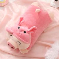 防爆热水袋充电式暖水袋煖宝宝注水煖宫暖敷肚子暖手宝毛绒可爱女 ✅拉链款/趴趴小粉猪