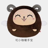 热水袋充电式防爆毛绒女煖宝宝暖手宝卡通热宝肚子暖水袋注水可爱 坨小咖暖手宝