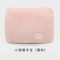热水袋充电式防爆毛绒女煖宝宝暖手宝卡通热宝肚子暖水袋注水可爱 小简暖手宝（樱粉）