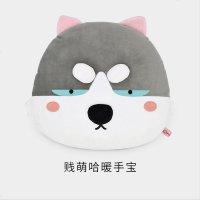 热水袋充电式防爆毛绒女煖宝宝暖手宝卡通热宝肚子暖水袋注水可爱 贱萌哈暖手宝
