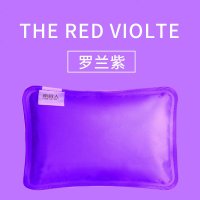 热水袋充电式防爆注水电暖宝暖手宝热宝煖宫煖宝宝女暖水袋 安全防爆 已注水 深紫色