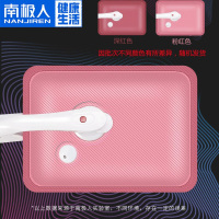 热水袋充电式防爆注水电暖宝暖手宝热宝煖宫煖宝宝女暖水袋 安全防爆 已注水 深红色