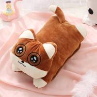 防爆热水袋充电式暖水袋煖宝宝注水煖宫暖敷肚子暖手宝毛绒可爱女 ✅拉链款/趴趴眼镜猫