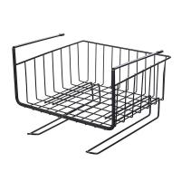 厨房橱柜下置物架隔层挂篮储物架衣柜收纳分层架子柜子挂架整理架