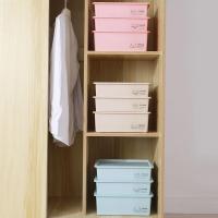 家用塑料衣柜内衣收纳盒抽屉内衣裤整理盒桌面文胸内裤袜子收纳箱