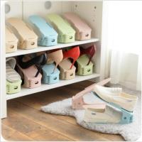 鞋架整理家用置物架可调节收纳架宿舍鞋一体式鞋子柜