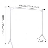 晾衣架落地折叠室内外晒衣架单杆式阳台挂衣架X型简易晾衣杆