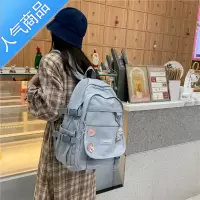 FENGHOU书包女韩版原宿ulzzang初中生中学生2020年新款潮大容量双肩包男学生书包