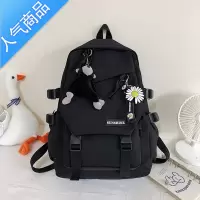 FENGHOU书包韩版原宿ulzzang背包高中学生女初中生百搭ins风大容量双肩包学生书包
