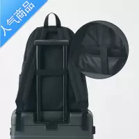 FENGHOU2021年新款无印双肩包女初高中学生书包休闲电脑背包男大容量