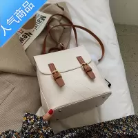 FENGHOU韩版洋气包包女2021新款潮时尚网红简约休闲双肩背包百搭学生书包
