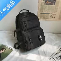 FENGHOU书包男ins潮韩版原宿初高中学生工装双肩包新款大容量潮流背包女学生书包
