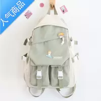 FENGHOU书包女韩版双肩包高中生初中生中小学生校园双肩背包三到六年级大学生书包