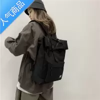 FENGHOU日系原宿百搭书包女韩版ins电脑背包男女高中大容量大学生双肩包学生书包