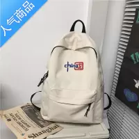 FENGHOU书包女大学生韩版原宿双肩包女大容量背包男ins电脑包高中生简约学生书包