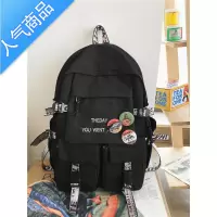 FENGHOU书包男韩版高中原宿ulzzang大学生大容量ins潮双肩包初中女背包萌学生书包