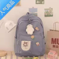 FENGHOU书包女韩版高中学生日系原宿小清新可爱少女背包初中生森系双肩包学生书包