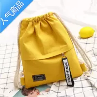 FENGHOU运动束口袋抽绳双肩包女初高中生背包简易轻便补课小学生补习书包学生书包