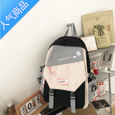 FENGHOU书包女韩版高中森系日系中学生初中生双肩包少女小学生校园背包夏学生书包
