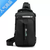 FENGHOU新款男士胸包充电usb接口胸包多功能大容量时尚百搭单肩包双肩包腰包男