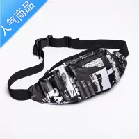 FENGHOU新款时尚潮流单肩包斜挎包小背包男士多功能腰包运动胸包学生包包腰包男