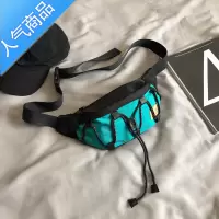 FENGHOU斜挎包男ins潮小包 休闲潮牌胸包学生腰包日系百搭帆布单肩包女腰包男