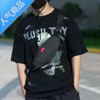 FENGHOU斜挎包男士ins潮牌小型多功能手机腰包休闲运动单肩小包胸包背包腰包男