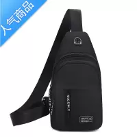 FENGHOU潮牌男士学生单肩包胸包小背包斜挎包潮帆布包包休闲斜跨腰包男包腰包男
