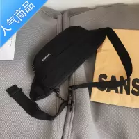 FENGHOU潮牌胸包男ins韩版帆布单肩包运动背包女小挎包学生腰包斜挎包男腰包男