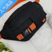 FENGHOU韩国ins原宿风日系学生百搭单肩工装斜跨包帆布包胸包腰包男女潮腰包男