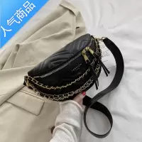 FENGHOU上新小包包女包2020秋冬新款潮时尚百搭单肩斜挎包胸包网红链条包腰包男