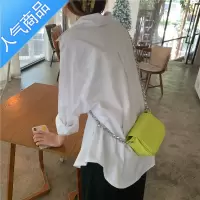 FENGHOU欧美小众设计包包女夏链条马鞍包2021新款潮时尚女包百搭斜挎胸包腰包男