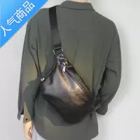 FENGHOU斜挎包大潮牌ins运动背包男士胸质单肩包简约嘻哈个生包腰包男