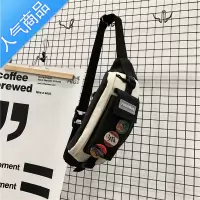FENGHOU胸包男ins潮小包学生单肩包男生运动休闲腰包斜跨小包斜挎包潮牌腰包男
