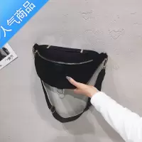 FENGHOU牛津布蹦迪包女2021新款时尚潮流休闲百搭腰包单肩斜挎尼龙布胸包腰包男