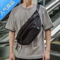 FENGHOU潮流休闲单肩斜挎包男士多功能胸包潮牌斜背差包男包腰包男