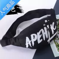 FENGHOU腰包2020新款 男单肩斜挎胸包女潮牌ins运动休闲时尚百搭个性背包腰包男