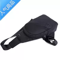 FENGHOU男士帆布胸包尼龙防水单肩包韩版休闲小包单跨背包潮腰包男