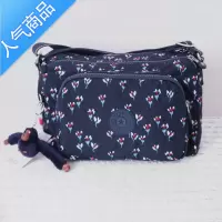FENGHOU妈妈斜挎包女夏中老年时尚休闲旅游超轻防水尼龙帆布多隔层猴子包旅行包男女