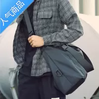 FENGHOU休闲单肩包男士斜挎包手提旅行包运动包健身包行李包背包潮大容量旅行包男女