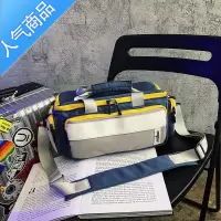 FENGHOU斜挎包男士潮牌日系工装包大容量学生旅行收纳包背包女休闲单肩包旅行包男女