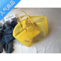 FENGHOU包包女2020夏季新款健身游泳海边旅游镂空网眼沙滩包大容量托特包旅行包男女