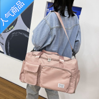 FENGHOU帆布旅行包包女大容量短途出门装衣服收纳袋子可套拉杆箱的行李包旅行包男女