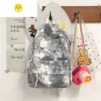 FENGHOU扎染书包女大学生小众高中双肩包2021新款ins风夏天日系森系背包