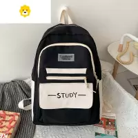 FENGHOU日系书包女大学生原宿风大容量背包夏ins高中初中生中学生双肩包