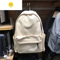 FENGHOU2021新款日韩大容量双肩包休闲电脑背包男女帆布书包女大学生