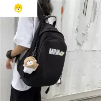 FENGHOU书包女大学生简约大容量高中背包电脑包旅游初中生双肩包2021新款